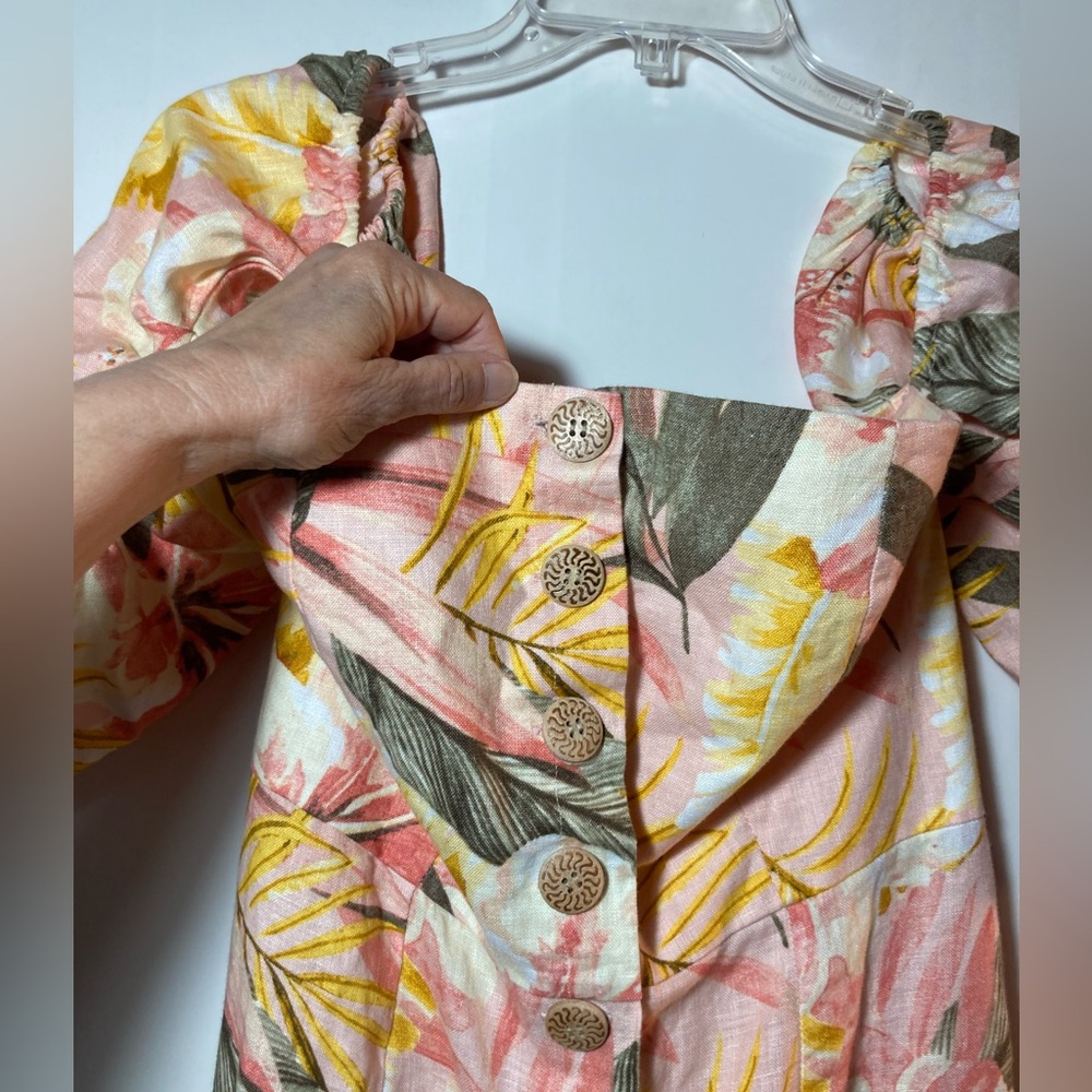 Joie Multicolor Off-Shoulder Dress - Picture 7 of 15